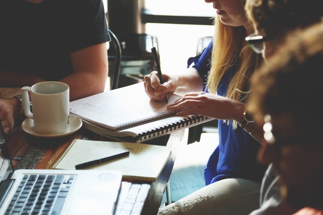 People in a Coffee Meeting